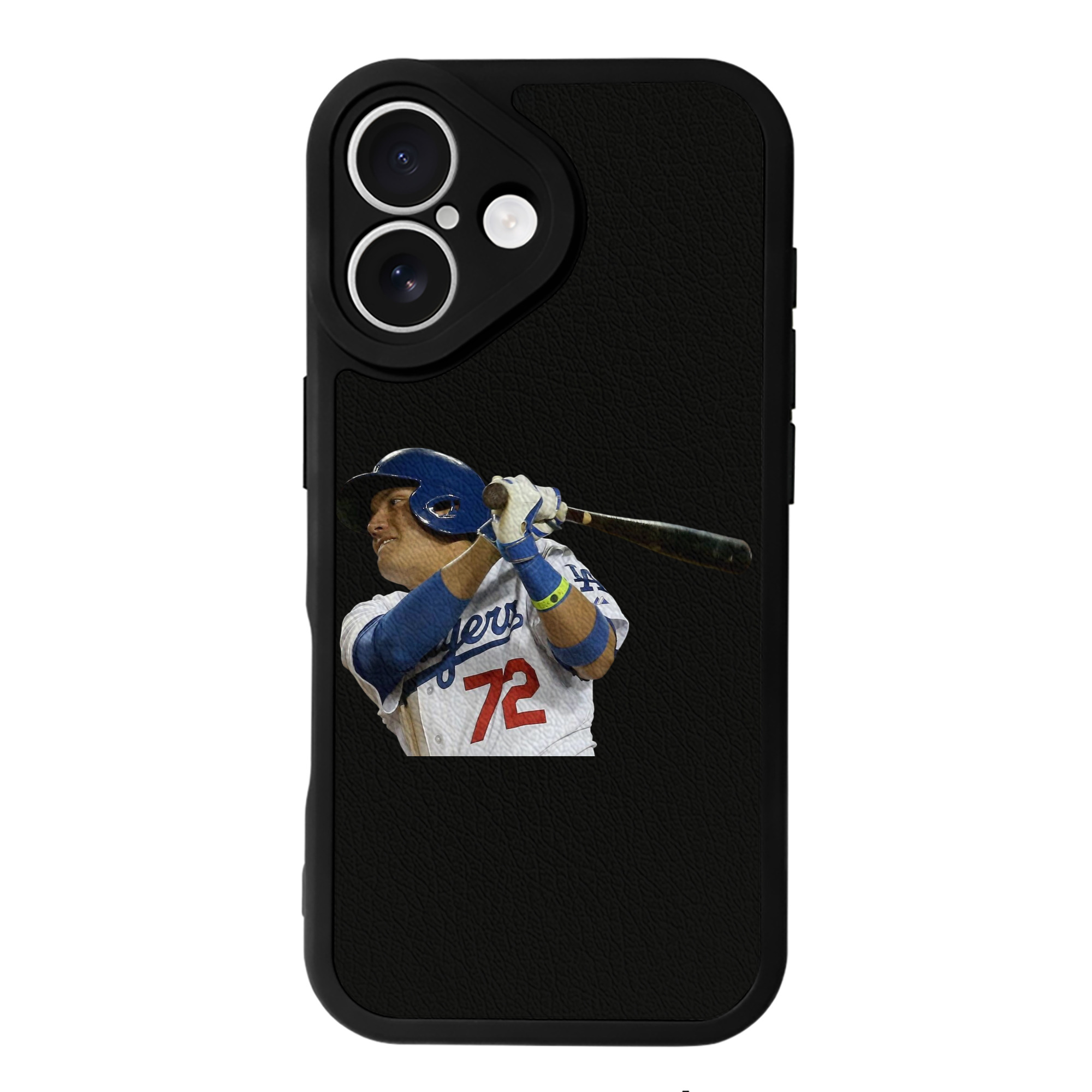  IPhone 16 Silicone Leather Case – UV Print, Lambskin Texture – Perfect Fit, Wireless Charging Compatible, Scratch Resistant, Precise Cutouts – Stylish Protection For IPhone 16